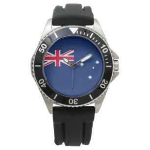 Flagge Australiens Armbanduhr