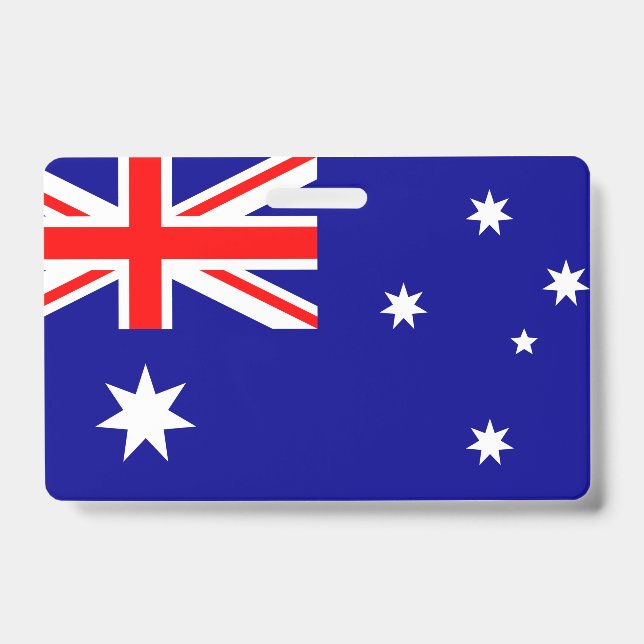 Flagge Australiens Ausweis (Vorderseite)