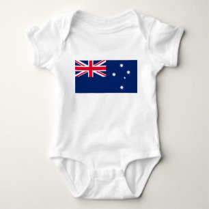 Flagge Australiens Baby Strampler