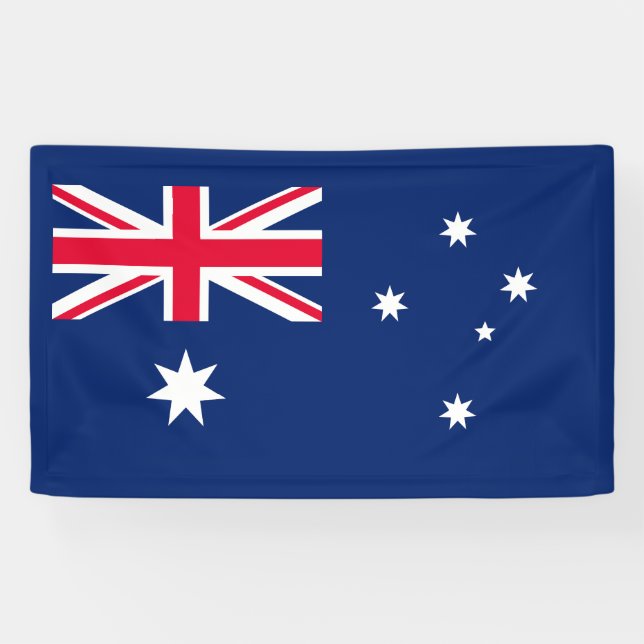Flagge Australiens Banner (Horizontal)