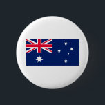 Flagge Australiens Button<br><div class="desc">Australienflagge - Das perfekte Abschlag für alle,  dieses Shirt hält an,  was auch immer ihr Tag bringen mag. Sehen Sie jetzt!</div>
