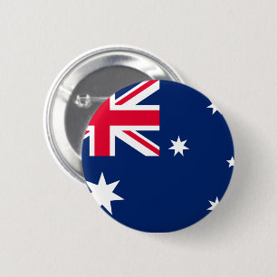 Flagge Australiens Button