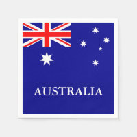 Flagge Australiens Cocktail Napkin