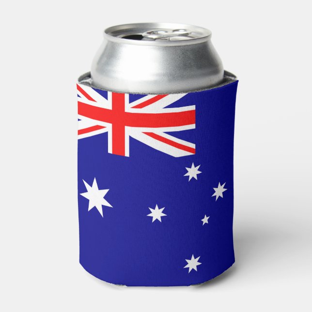 Flagge Australiens Dosenkühler (Kanne Vorderseite)