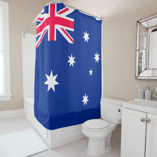 Flagge Australiens Duschvorhang (Beispiel)