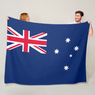 Flagge Australiens Fleecedecke