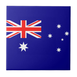 Flagge Australiens Fliese