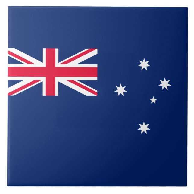 Flagge Australiens Fliese (Vorderseite)