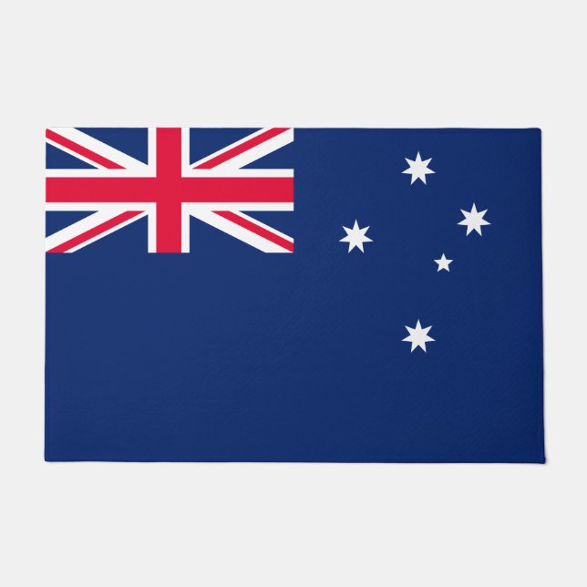 Flagge Australiens Fußmatte (Vorderseite)