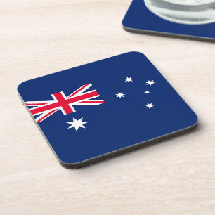 Flagge Australiens Getränkeuntersetzer