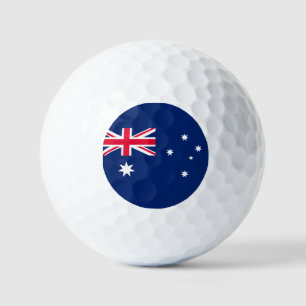 Flagge Australiens Golfball