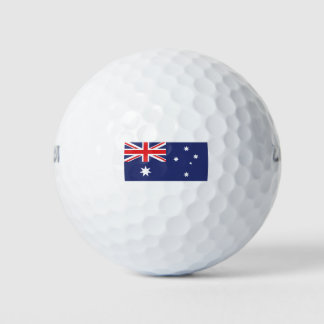 Flagge Australiens Golfball
