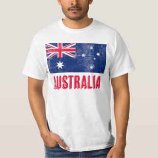 Flagge Australiens (Grunge Look) T-Shirt