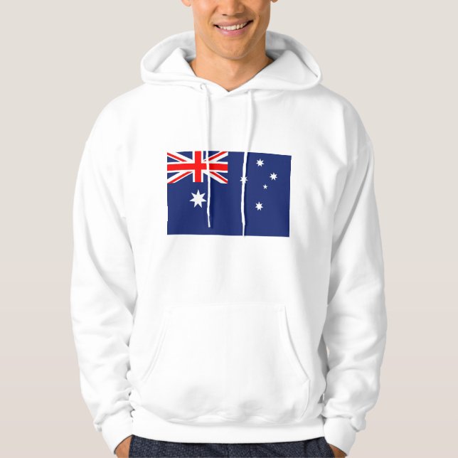 Flagge Australiens Hoodie (Vorderseite)