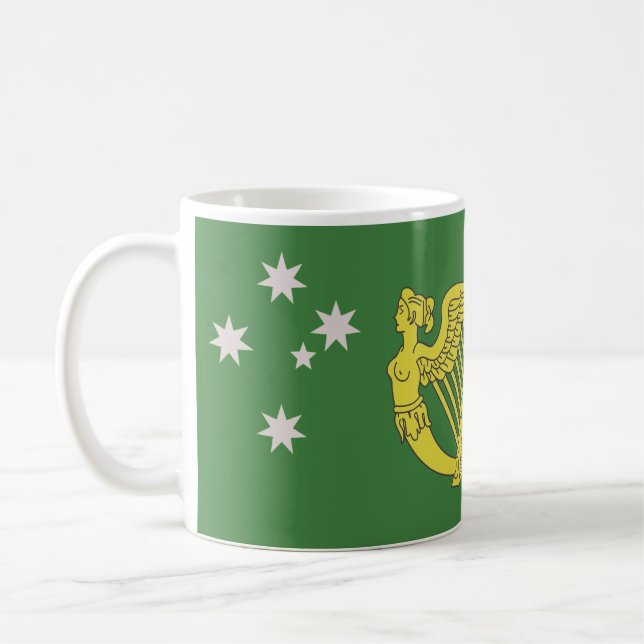 Flagge Australiens Kaffeetasse (Links)