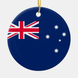 Flagge Australiens Keramik Ornament