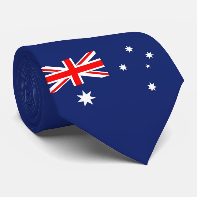 Flagge Australiens Krawatte (Gerollt)