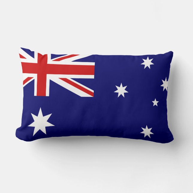 Flagge Australiens Lendenkissen (Vorderseite)