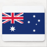 Flagge Australiens Mousepad<br><div class="desc">Australienflagge - Das perfekte Abschlag für alle,  dieses Shirt hält an,  was auch immer ihr Tag bringen mag. Sehen Sie jetzt!</div>