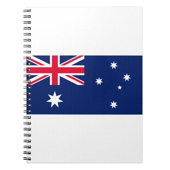 Flagge Australiens Notizblock (Vorderseite)
