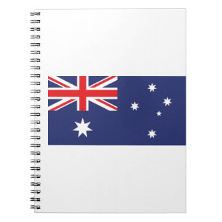 Flagge Australiens Notizblock