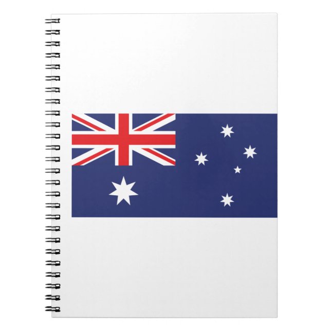 Flagge Australiens Notizblock (Vorderseite)