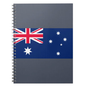Flagge Australiens Notizblock