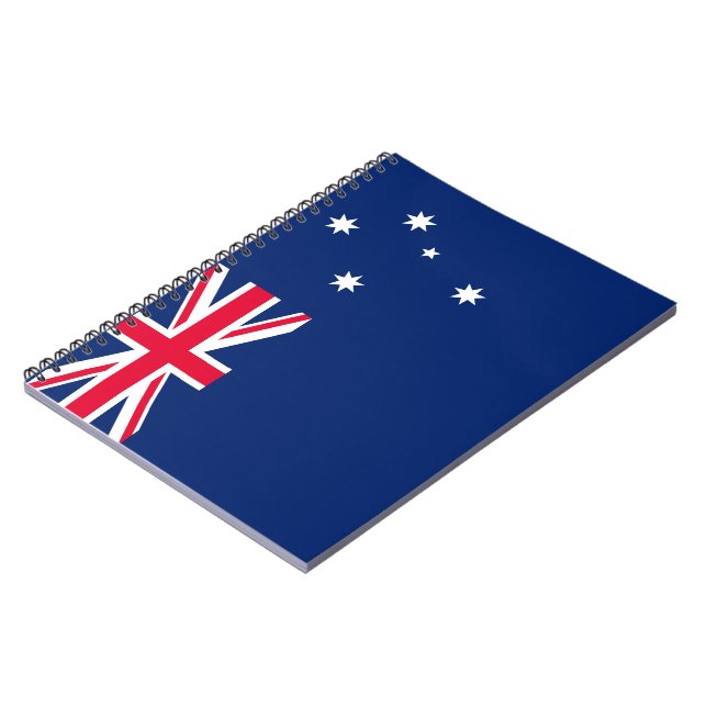Flagge Australiens Notizblock (Linke Seite)