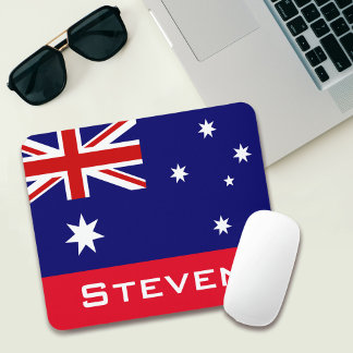 Flagge Australiens Personalisiert Mousepad