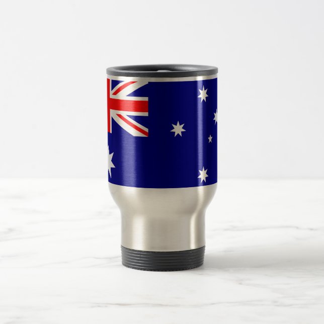 Flagge Australiens Reisebecher (Mittel)