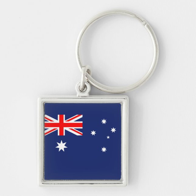 Flagge Australiens Schlüsselanhänger (Vorne)