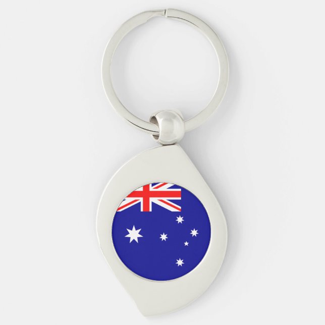 Flagge Australiens Schlüsselanhänger (Vorderseite)