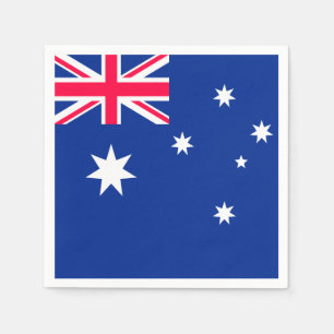 Flagge Australiens Serviette