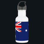 Flagge Australiens Trinkflasche<br><div class="desc">Die Flagge Australiens Ein rotes Ensign mit dem Commonwealth / Federation Star am Hang, und das Südkreuz in der Fliege Hälfte. Die Flagge Australiens ist ein ausgeprägtes Blue Ensign: ein blaues Feld mit der Union Jack im Kanton und ein großer weißer sieben spitzen Stern, bekannt als Commonwealth Star im unteren...</div>