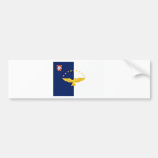 Flagge Azoren (Portugal) Autoaufkleber