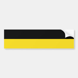 Flagge Baden-Württembergs (deutscher Staat) Autoaufkleber