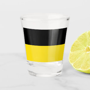 Flagge Baden-Württembergs (deutscher Staat) Schnapsglas