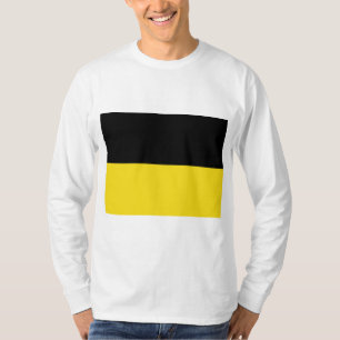 Flagge Baden-Württembergs (deutscher Staat) T-Shirt