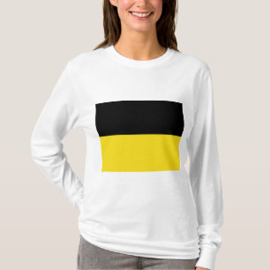 Flagge Baden-Württembergs (deutscher Staat) T-Shirt