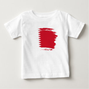 Flagge Bahrain Baby T-shirt