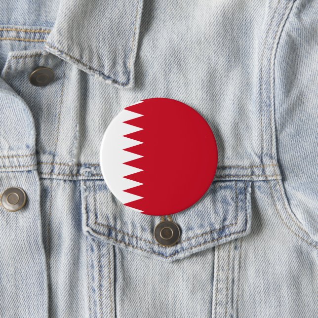 Flagge Bahrain Button (Beispiel)