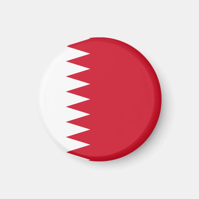Flagge Bahrain Magnet (Vorne)