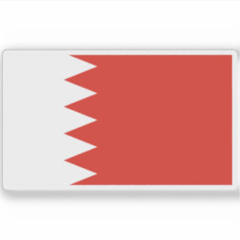 Flagge Bahrains Aufkleber