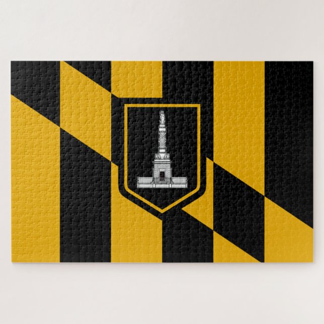 Flagge Baltimore (Maryland, USA) (Horizontal)
