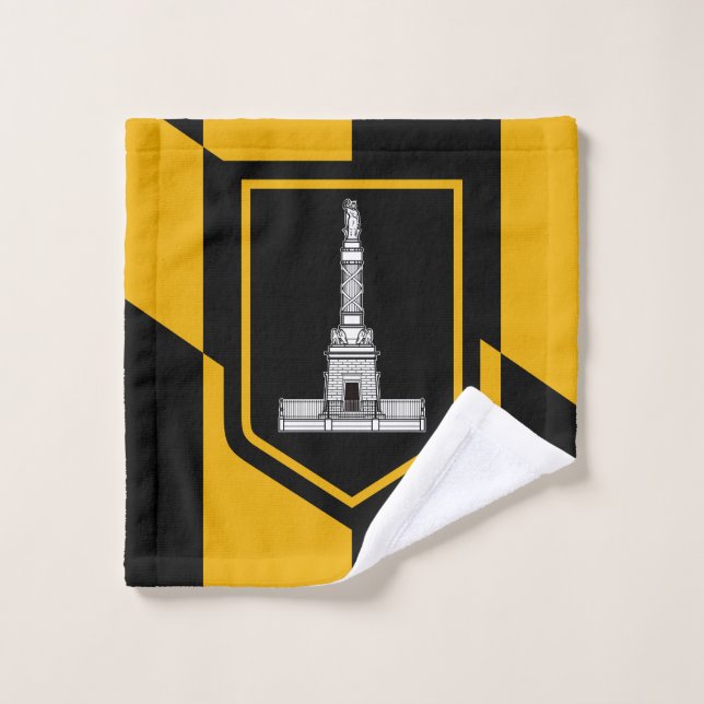 Flagge Baltimore, Maryland Wash Cloth Waschlappen (Waschlappen)