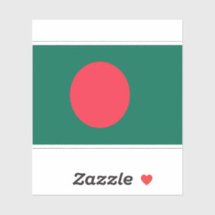 Flagge Bangladesch Aufkleber