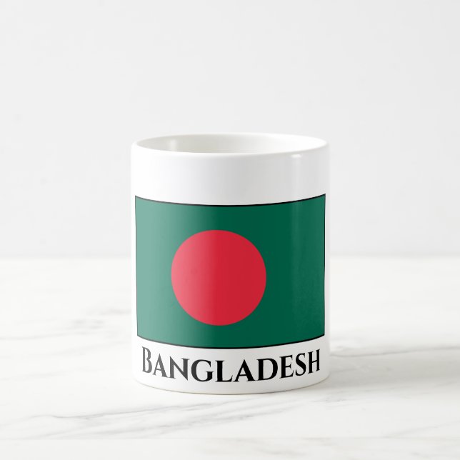 Flagge Bangladesch Kaffeetasse (Mittel)