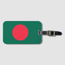 Flagge Bangladeschs (Bangladesch) Gepäckanhänger