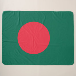 Flagge Bangladeschs (Bangladesch) Sherpadecke