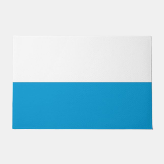Flagge Bayerns (deutscher Staat) Fußmatte (Vorderseite)